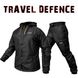 Комплект милитари Travel Defence Black Таслан Микрофлис MC00266 фото 1