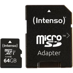 Карта пам'яті Intenso Micro SD Card Class 10 64GB SDXC