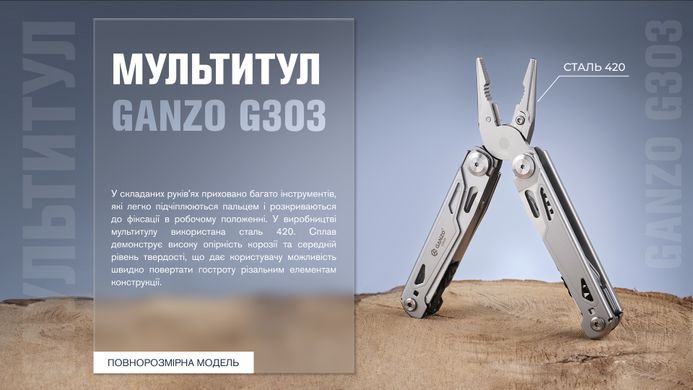 Мультитул Multi Tool Ganzo G303