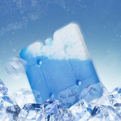 Аккумулятор холода гелиевый IceBox, 18,5*16,5*2 см, 400 мл