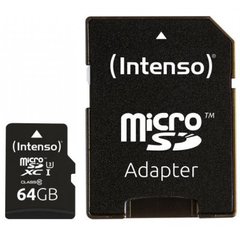 Карта пам'яті Intenso Micro SD Card UHS-I 64GB SDXC