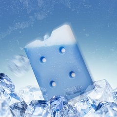 Аккумулятор холода гелиевый IceBox, 23*17,5*2,5 см, 800 мл