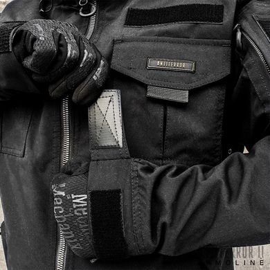 Куртка тактическая Antiterror II Black Мембрана