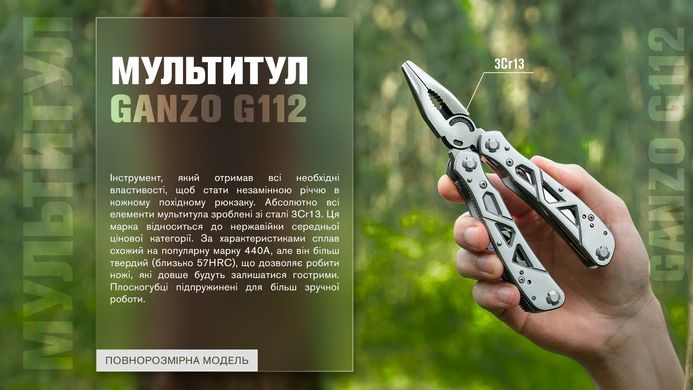 Мультитул Multi Tool Ganzo G112