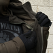 Куртка зимова SoftShell DIVISION + толстовка фліс OLIVE 2 в 1 JA013 фото 8