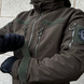 Куртка зимова SoftShell DIVISION + толстовка фліс OLIVE 2 в 1 JA013 фото 5