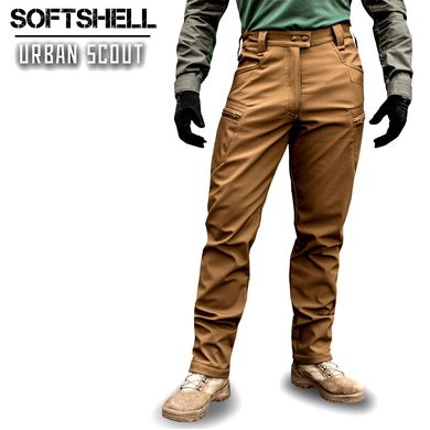 Штани Urban Scout Coyote SoftShell