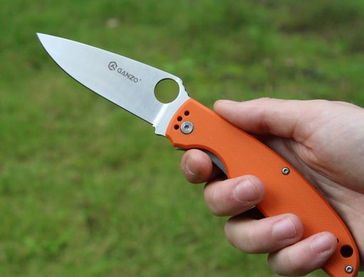 Нож складной Ganzo G732-OR оранжевый