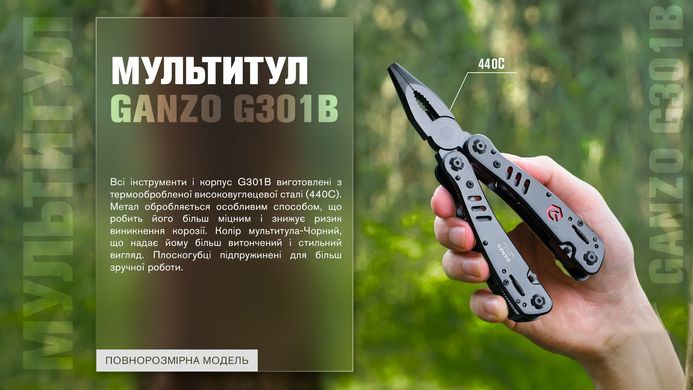 Мультитул Multi Tool Ganzo G301-В
