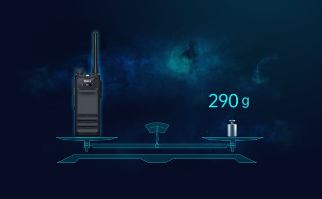 Hytera HP705 VHF - Рація портативна цифрова 136-174 МГц 5 Вт 1024 канали